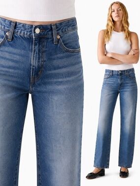 Levi's Baggy Dad Jeans Dark Wash 27x32 NWT Relaxed Fit Straight Leg Vintage